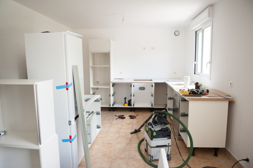 Les rénovations de cuisine / The kitchen reno » Vine and the Olive