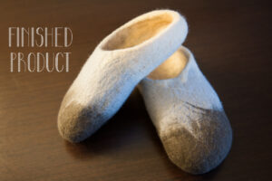 Merino Felted Slippers