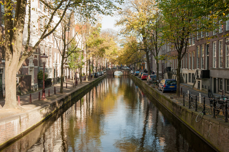 Late Fall Canal in Amsterdam || « Vine and the Olive »
