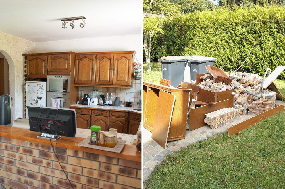 Les rénovations de cuisine / The kitchen reno » Vine and the Olive