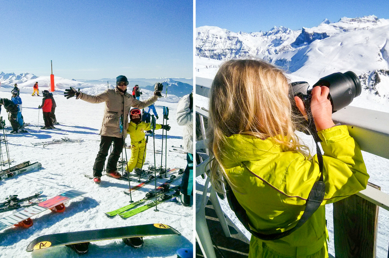 Les Carroz top of the world