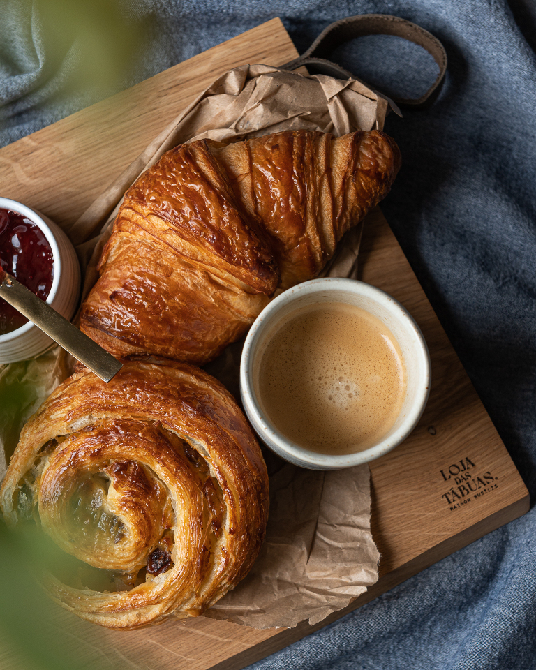 French pastries for breakfast