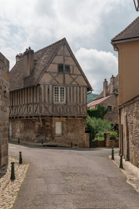 An old home in Autun, France in the heart of Burgundy